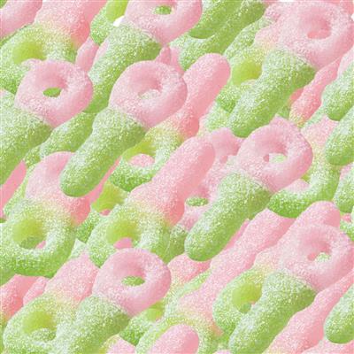 Tétine sour watermelon 100G