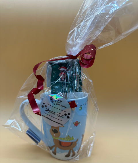 Tasse avec cuillère Renne