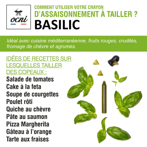 COFFRET 1 CRAYON | BASILIC (BIO)
