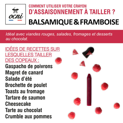 COFFRET 1 CRAYON | BALSAMIQUE & FRAMBOISE (BIO)