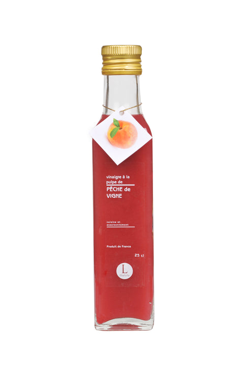 Vinaigre à la pulpe de Pêche de vigne 25CL