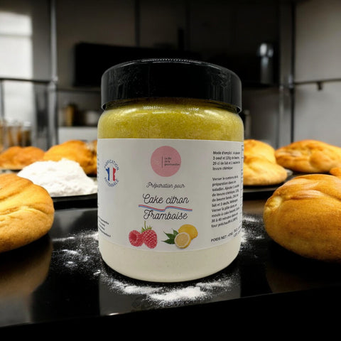 Cake framboise citron 470G