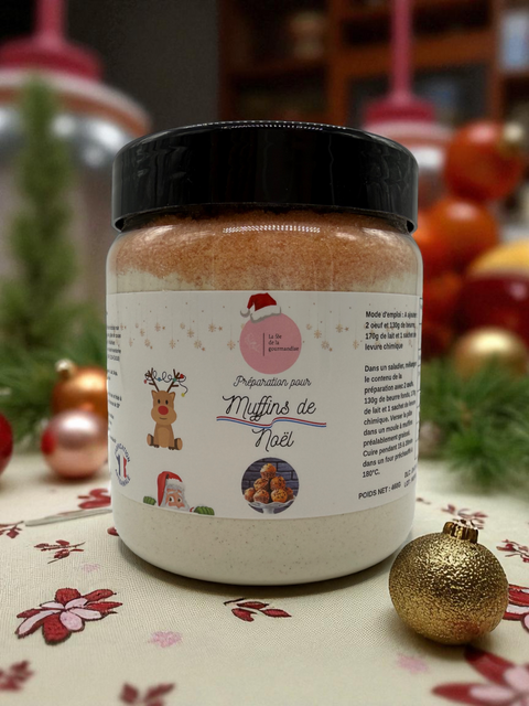Muffin de Noël ( Mandarine & chocolat )
