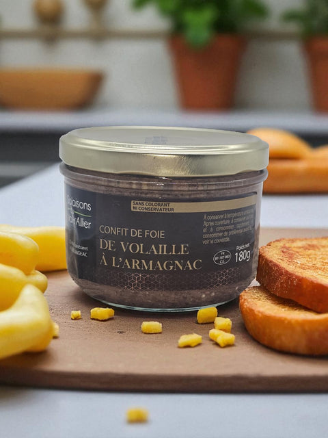Confit de foie de volaille à l'Armagnac 180g