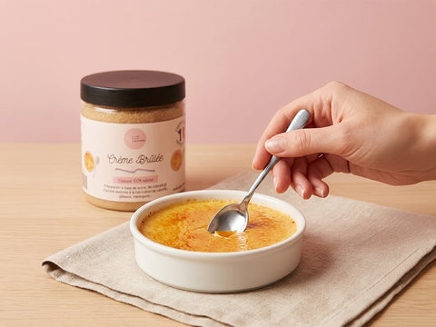 Quel sucre choisir pour une crème brûlée parfaitement caramélisée ?