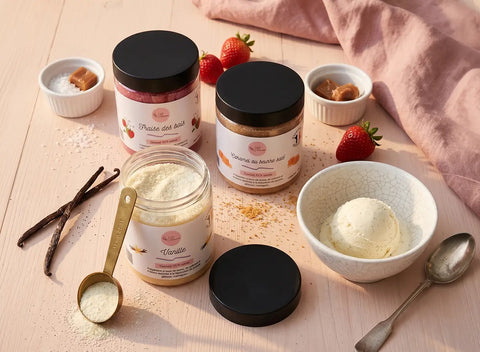 Quel sucre aromatisé choisir pour faire une glace maison réussie ?