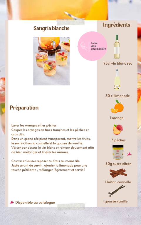 Sangria blanche