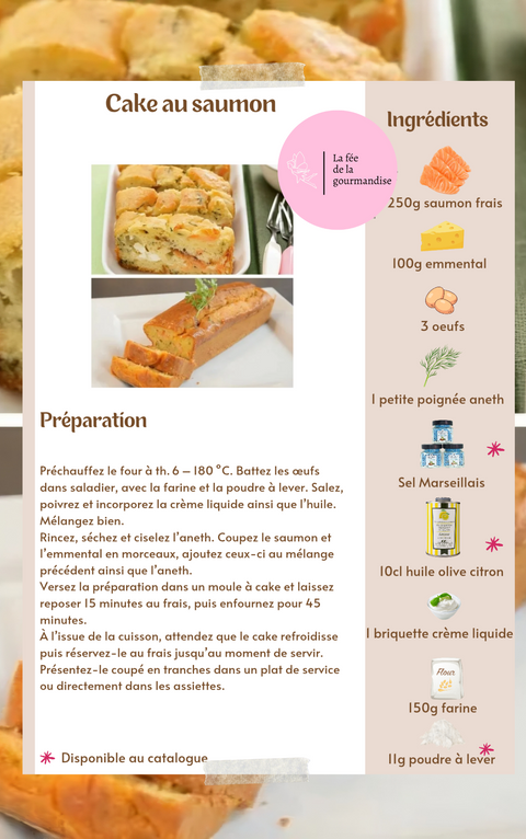 Cake au saumon