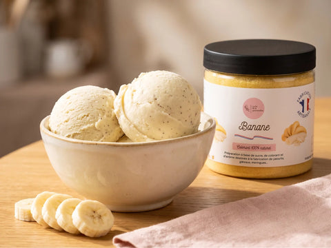 Glace banane maison : la douceur crémeuse de l'enfance