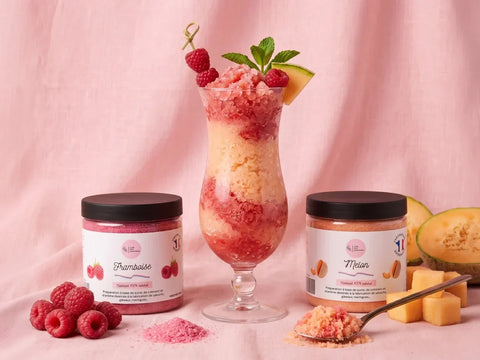 Granités maison framboise & melon : la fraîcheur givrée de l'été