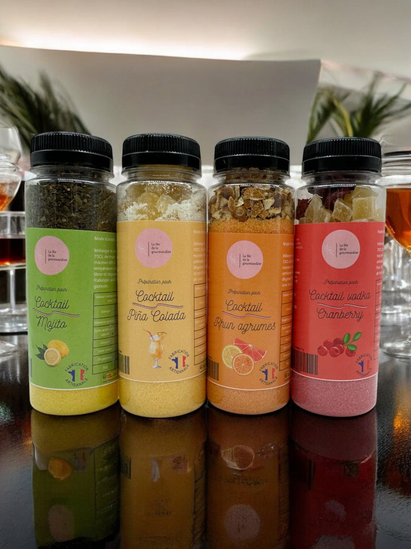 Préparations pour cocktails