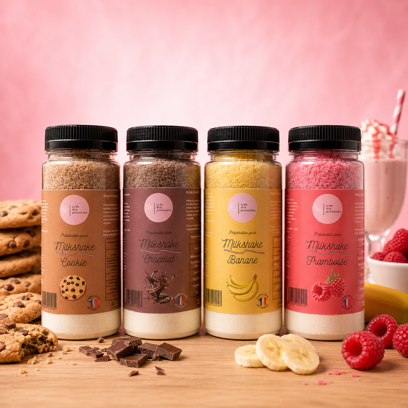Préparations pour Milkshakes