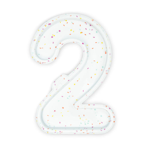 2 Moules à génoise - chiffre 2