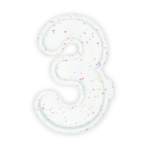 2 Moules à génoise - chiffre 3