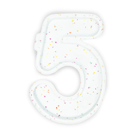 2 Moules à génoise - chiffre 5