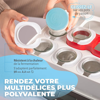Lot de 12 adaptateurs multidélices