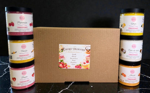 Coffret découverte 6 parfums 250G