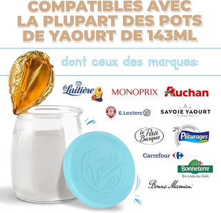 Lot de 30 couvercles avec marqueur