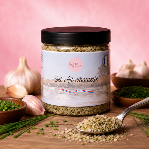 Sel aromatisés Ail ciboulette 250G