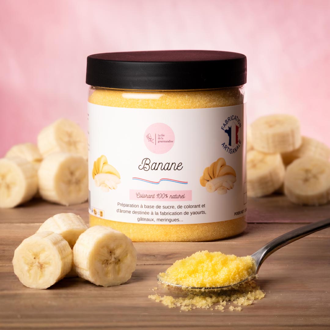 Sucre aromatisé Banane