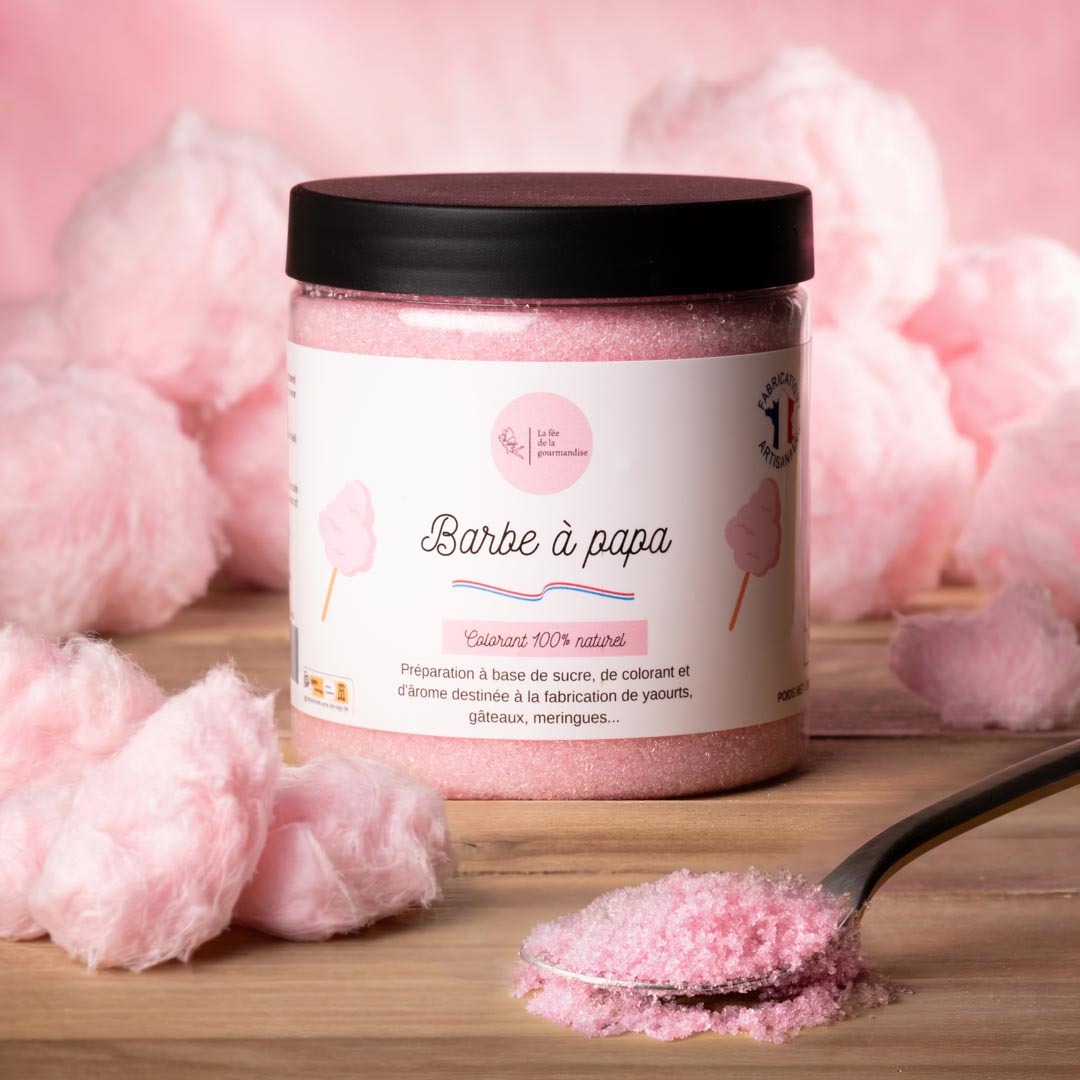 Sucre aromatisé Barbe à papa