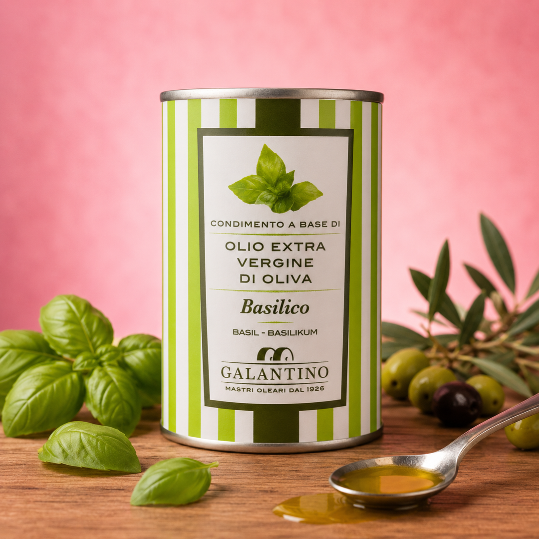 Huile d'olive Basilic 25CL