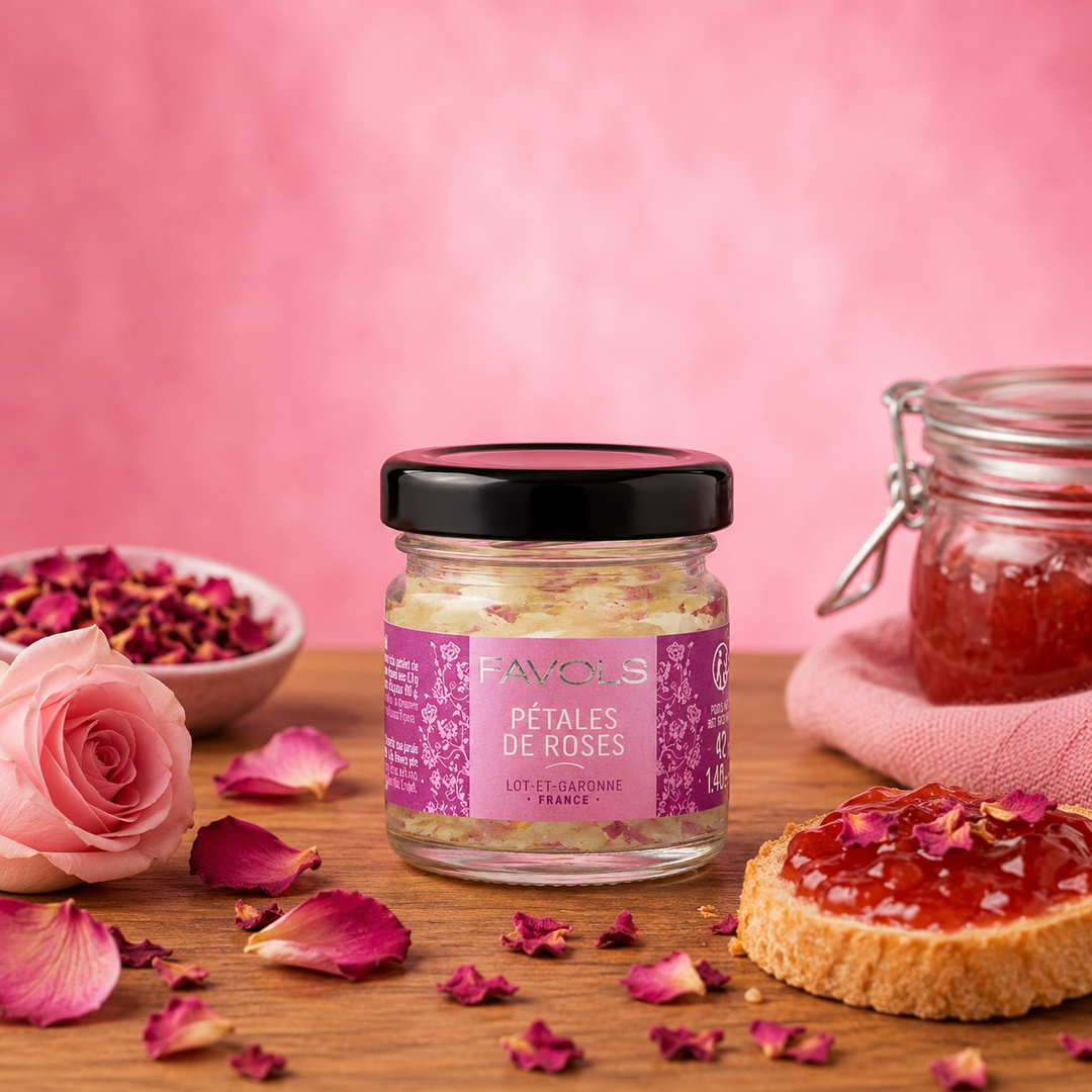 Confiture pétales de rose 42G