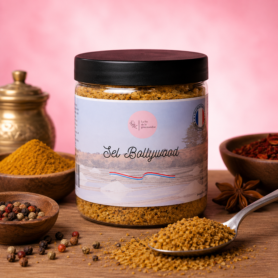 Sel aromatisés Bollywood 250G en situation