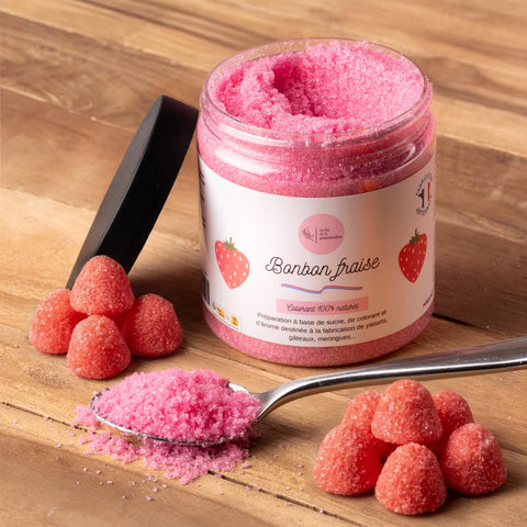 Sucre aromatisé bonbon fraise Tagaga
