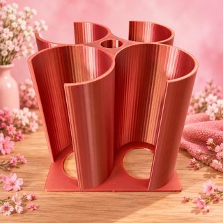 PRÉSENTOIR À SUCRES AROMATISÉS – BRONZE – CAPACITÉ 8 POTS