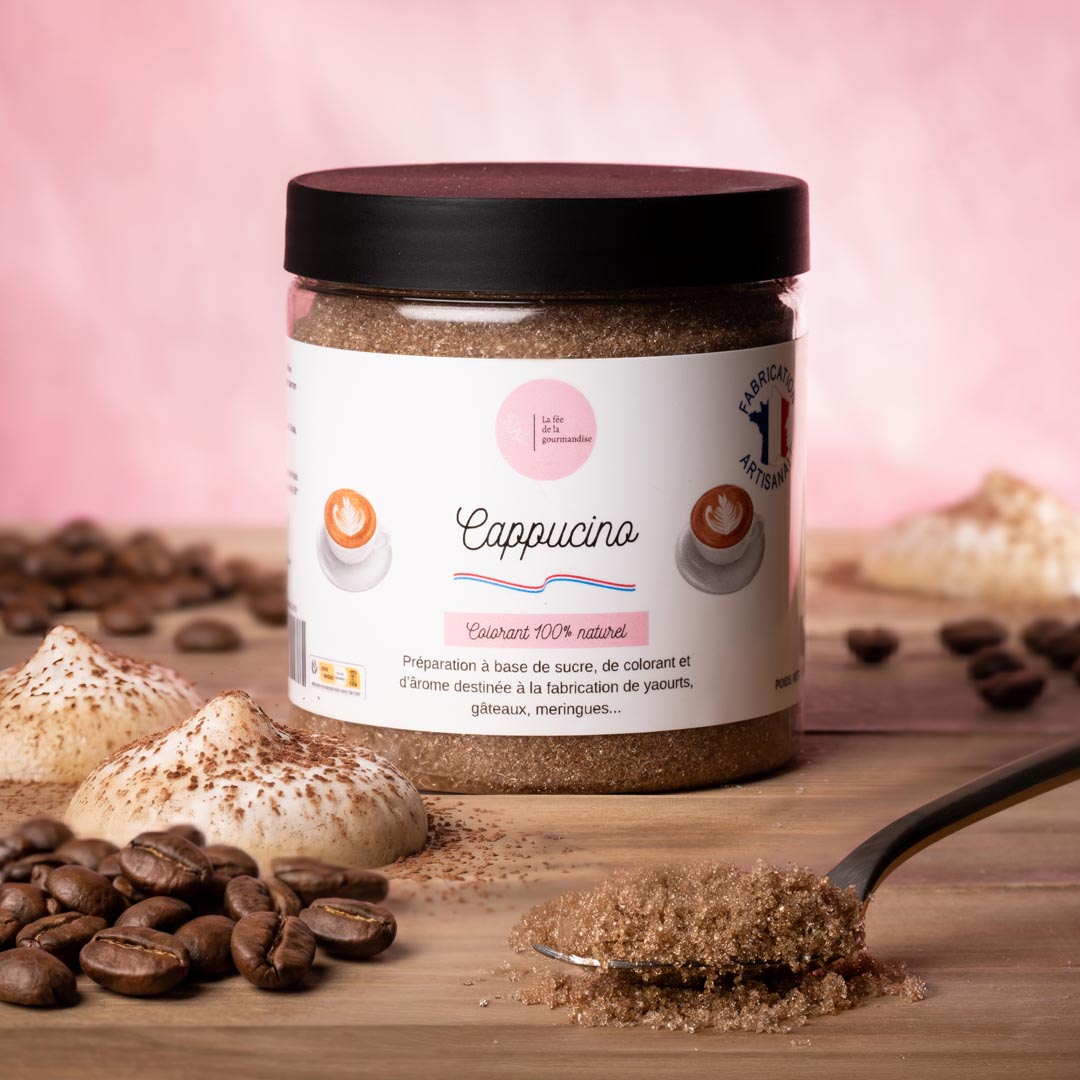 Sucre aromatisé cappucino