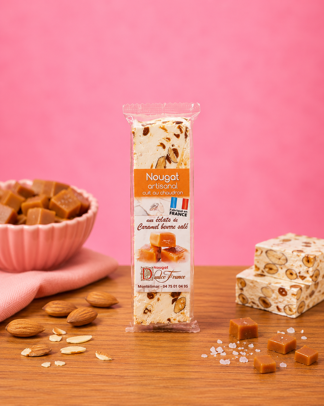 Nougat caramel au beurre salé 50G