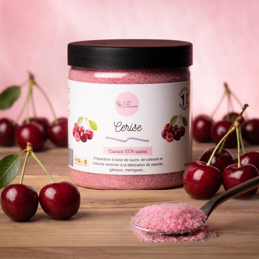Sucre aromatisé Cerise