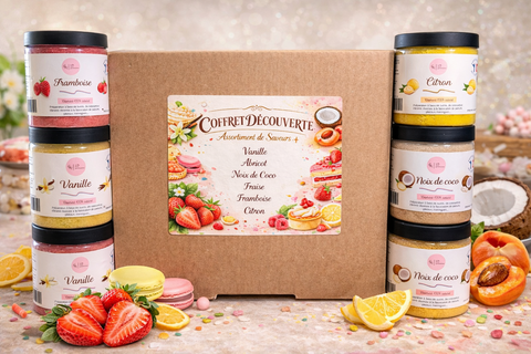 Coffret découverte 6 parfums 250G