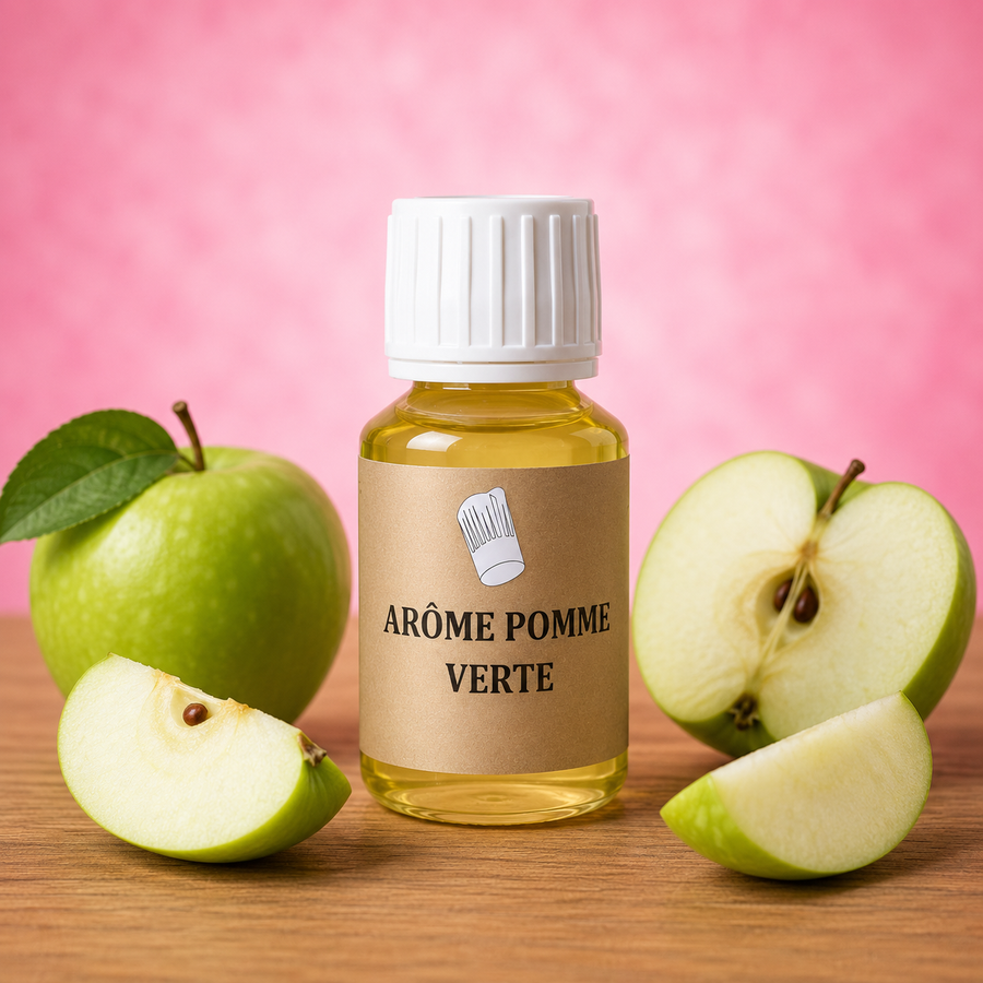 Arôme naturel Pomme verte en situation