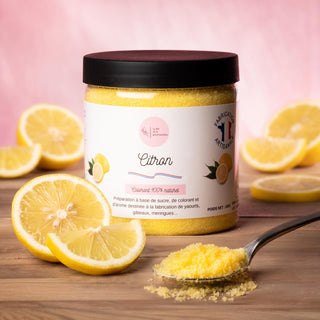 Sucre aromatisé Citron