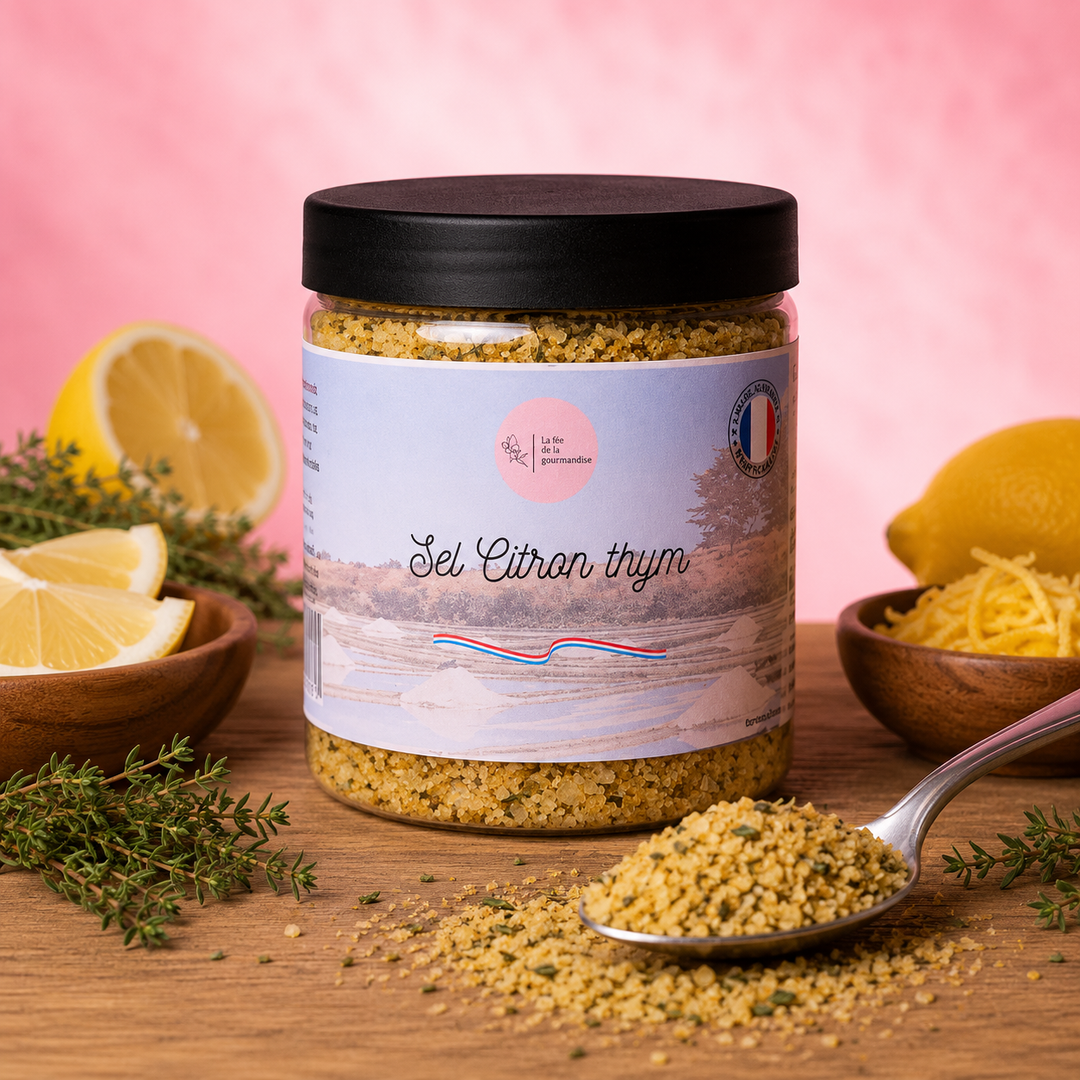 Sel aromatisés Citron thym 250G