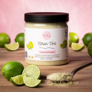 Sucre aromatisé Citron vert