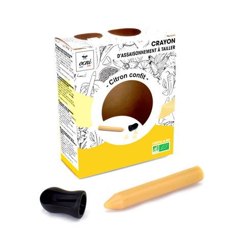 COFFRET 1 CRAYON | CITRON CONFIT (BIO)