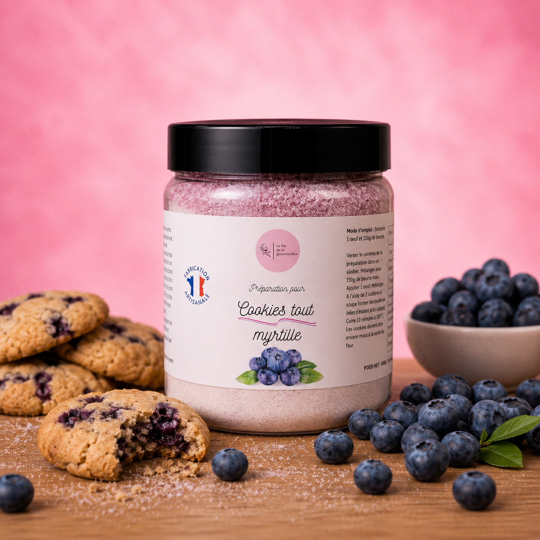 Cookies tout myrtille