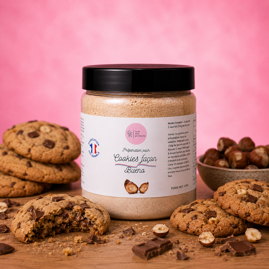 Cookies façon Bueno 470G en situation