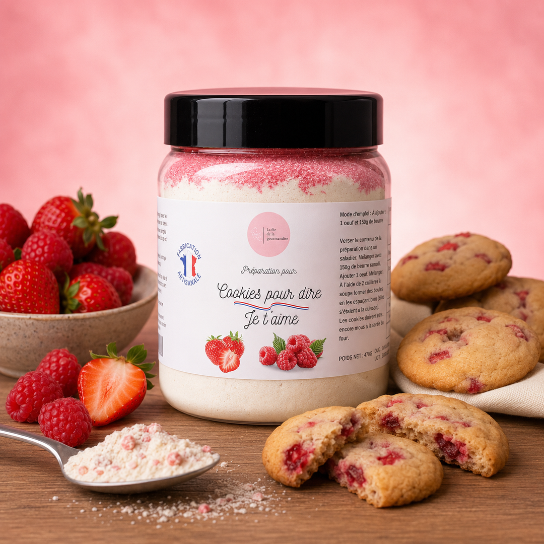 Cookies pour dire je t'aime 470G