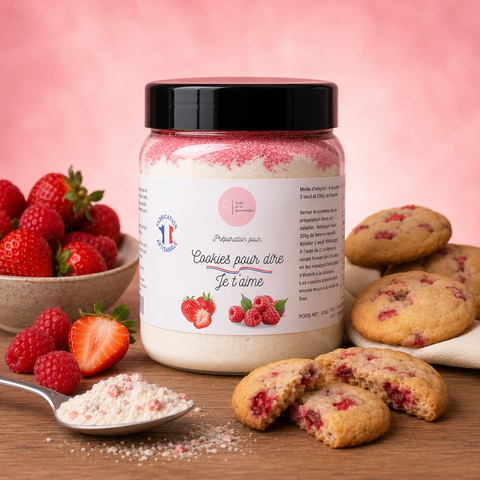 Cookies pour dire je t'aime 470G