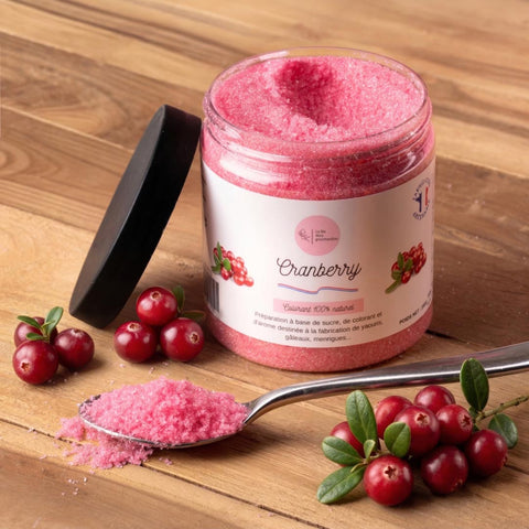 Sucre aromatisé Cranberry
