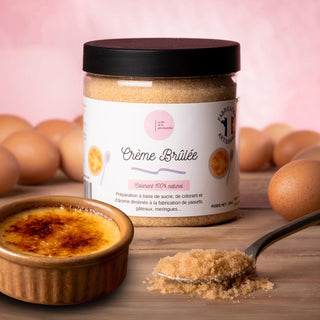Sucre aromatisé Crème brulée