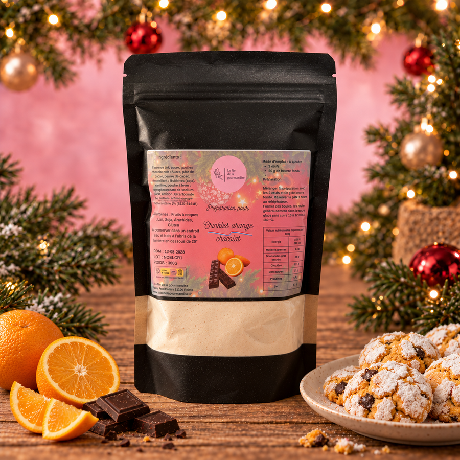 Crinkles Orange & Chocolat 300G en situation