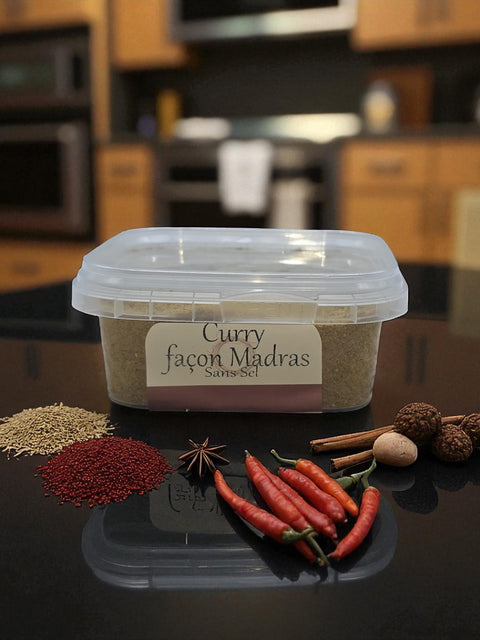 Épices Curry mandras 80G