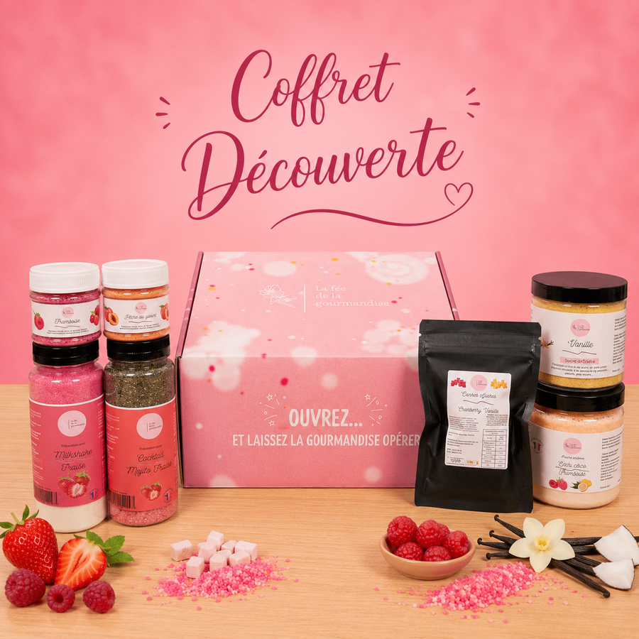 🎁 Coffret Découverte – La Fée de la Gourmandise en situation