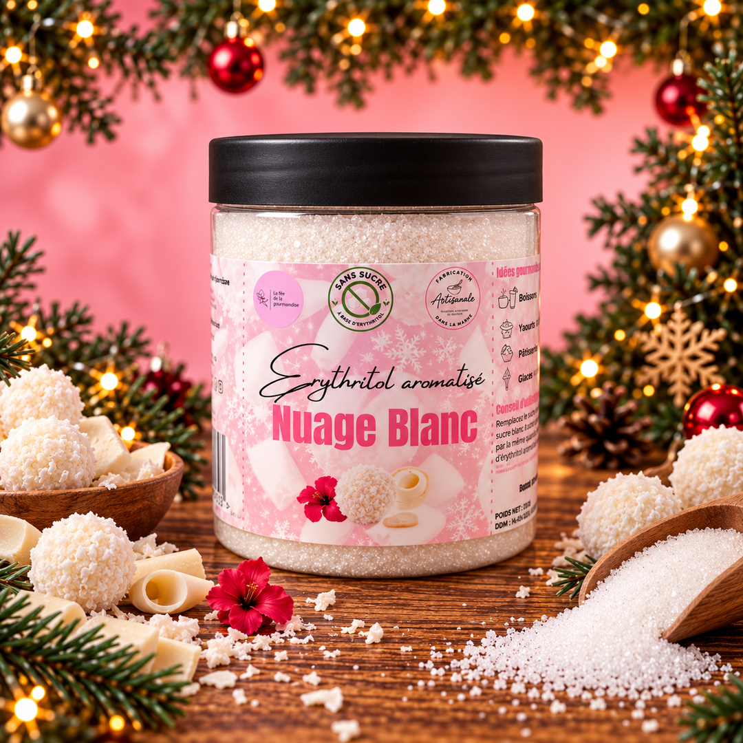 Érythritol Nuage Blanc (Chocolat blanc & Coco)