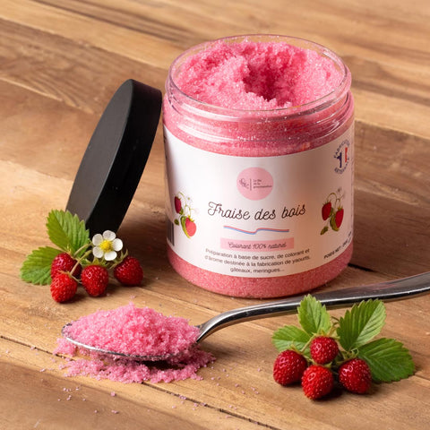 Sucre fraises des bois